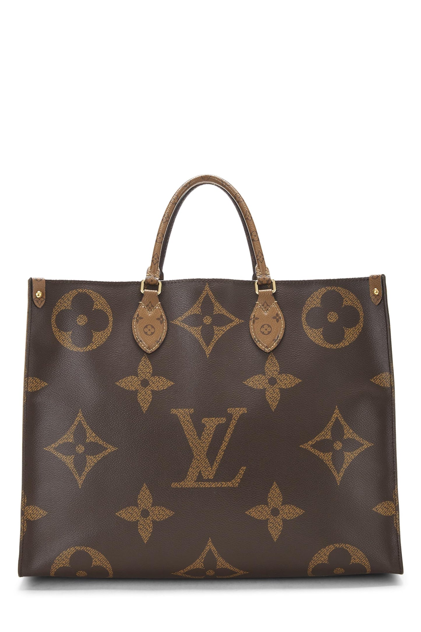 Louis Vuitton, Monogram Reversed Giant On The Go GM, Brown