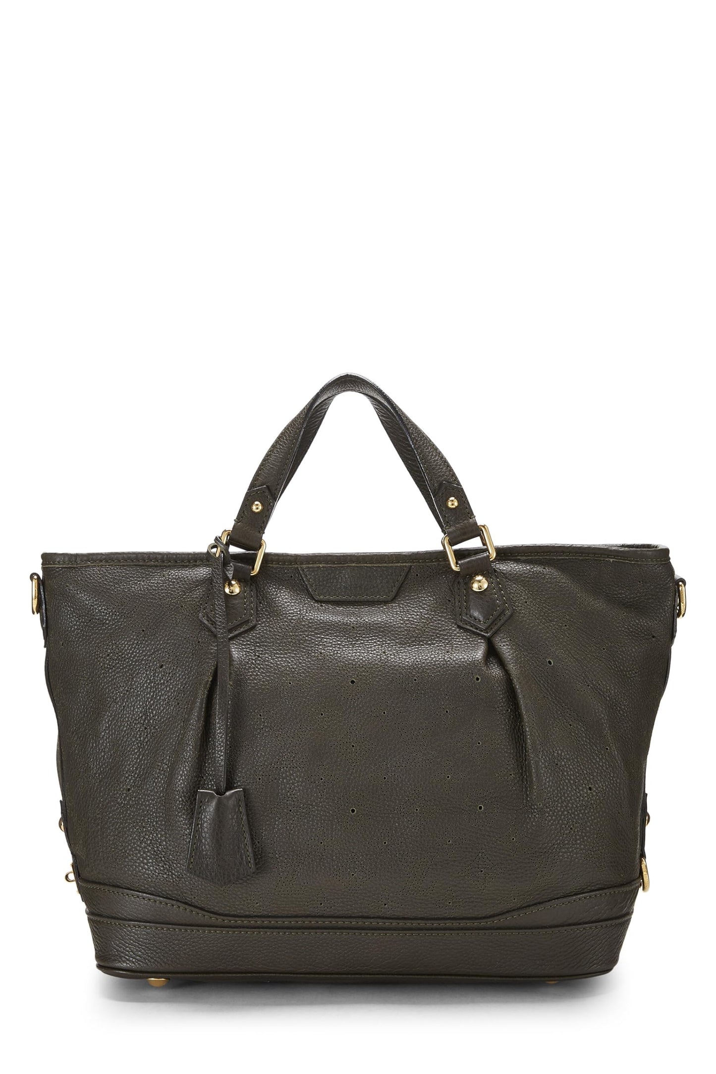Louis Vuitton, Green Monogram Mahina Leather Stellar PM, Green