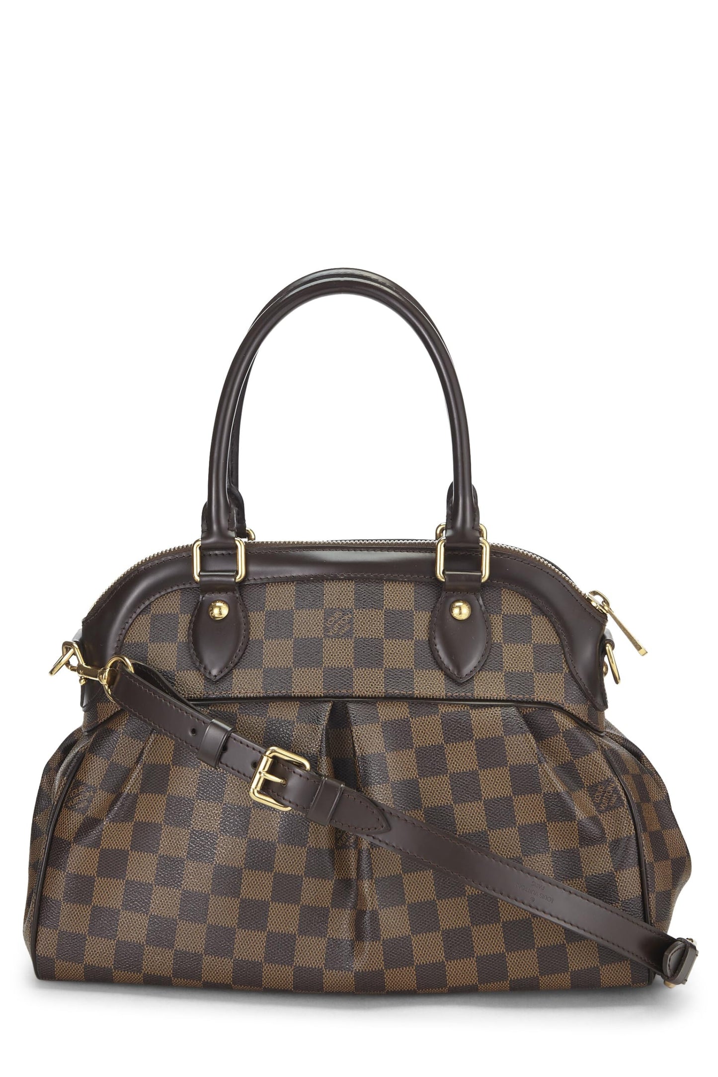 Louis Vuitton, Damier Ebene Trevi PM, Brown