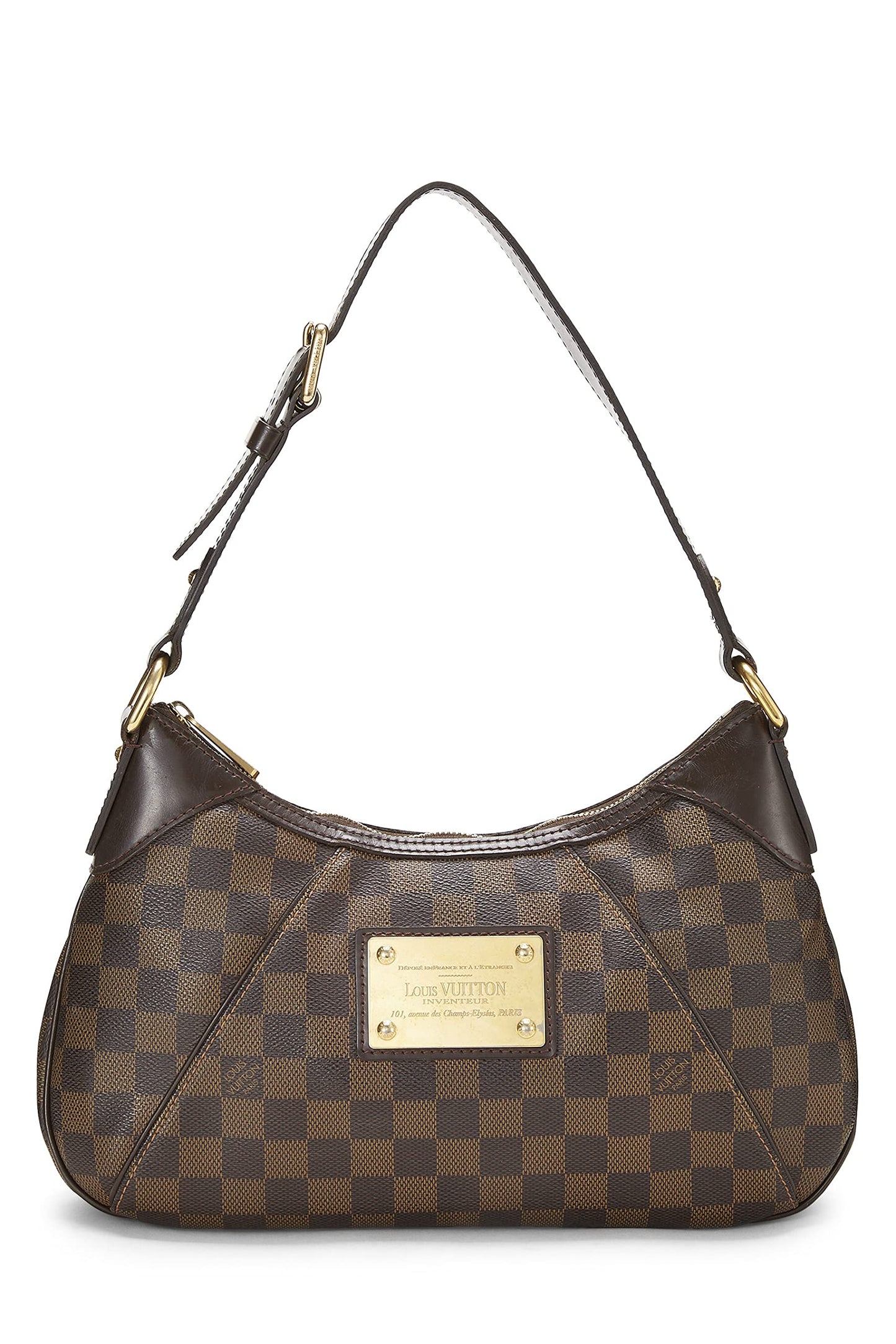 Louis Vuitton, Damier Ebene Thames PM, Brown