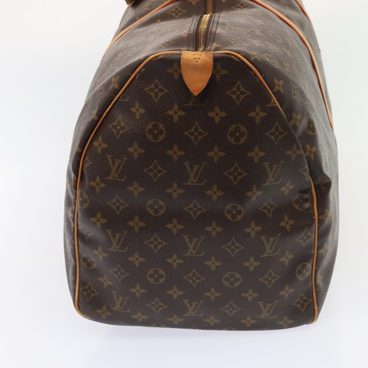 LOUIS VUITTON Monogram Keepall 60 Boston Bag M41422 LV Auth 82036
