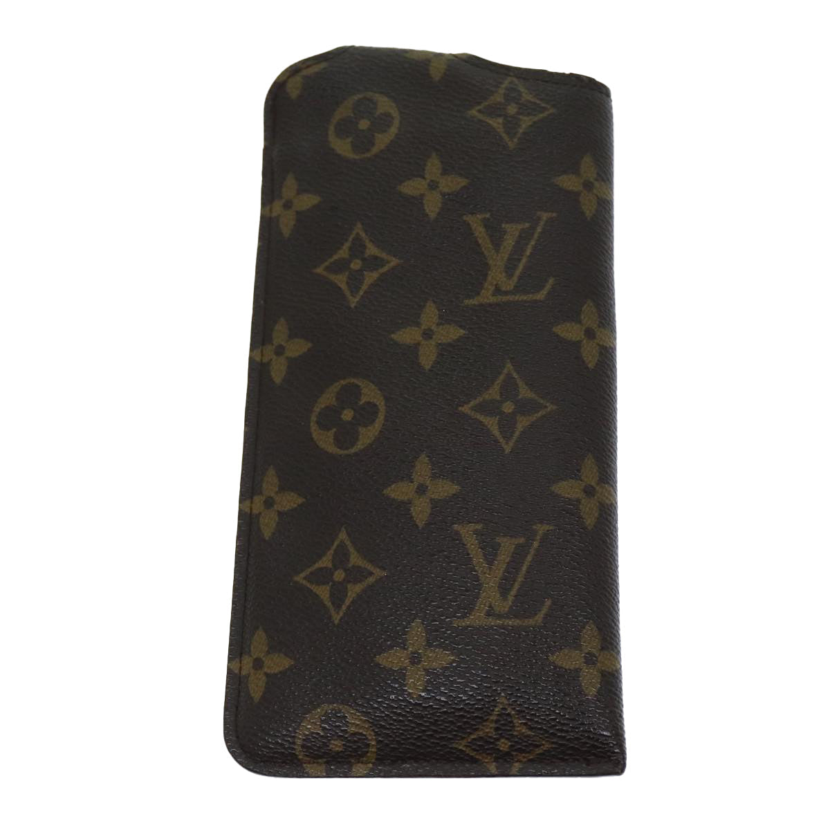 LOUIS VUITTON Monogram Etui Lunette MM Glasses Case M66544 LV Auth 82045