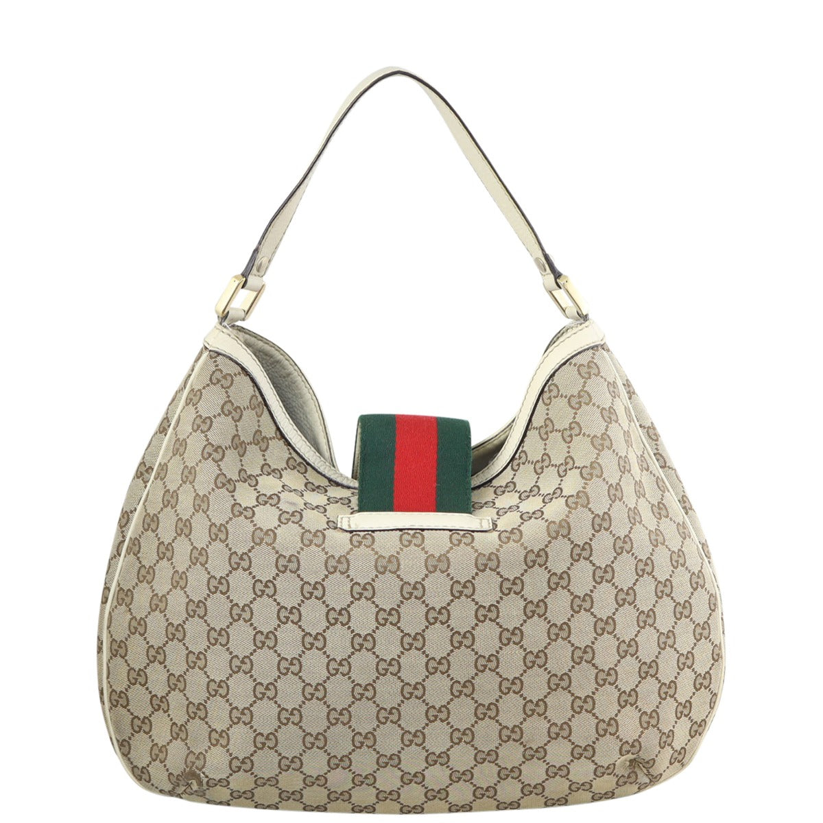 Gucci GG Canvas New Ladies Web Hobo