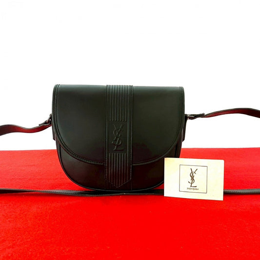 YVES SAINT LAURENT Shoulder Bag leather black