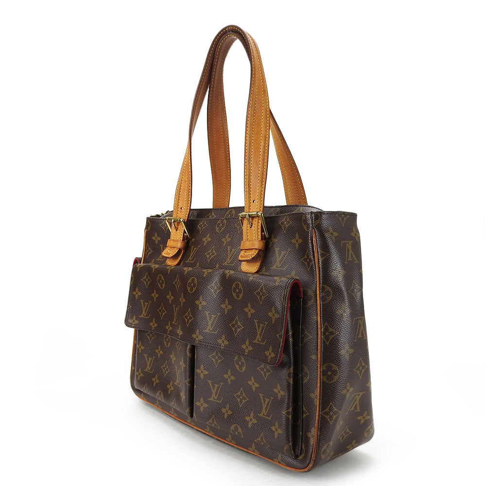 LOUIS VUITTON Tote Bag M51162 Monogram Brown Multiplex