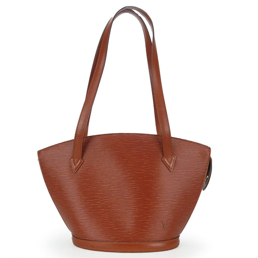 LOUIS VUITTON Tote Bag M52333 Epi Leather Brown Sun jack shopping