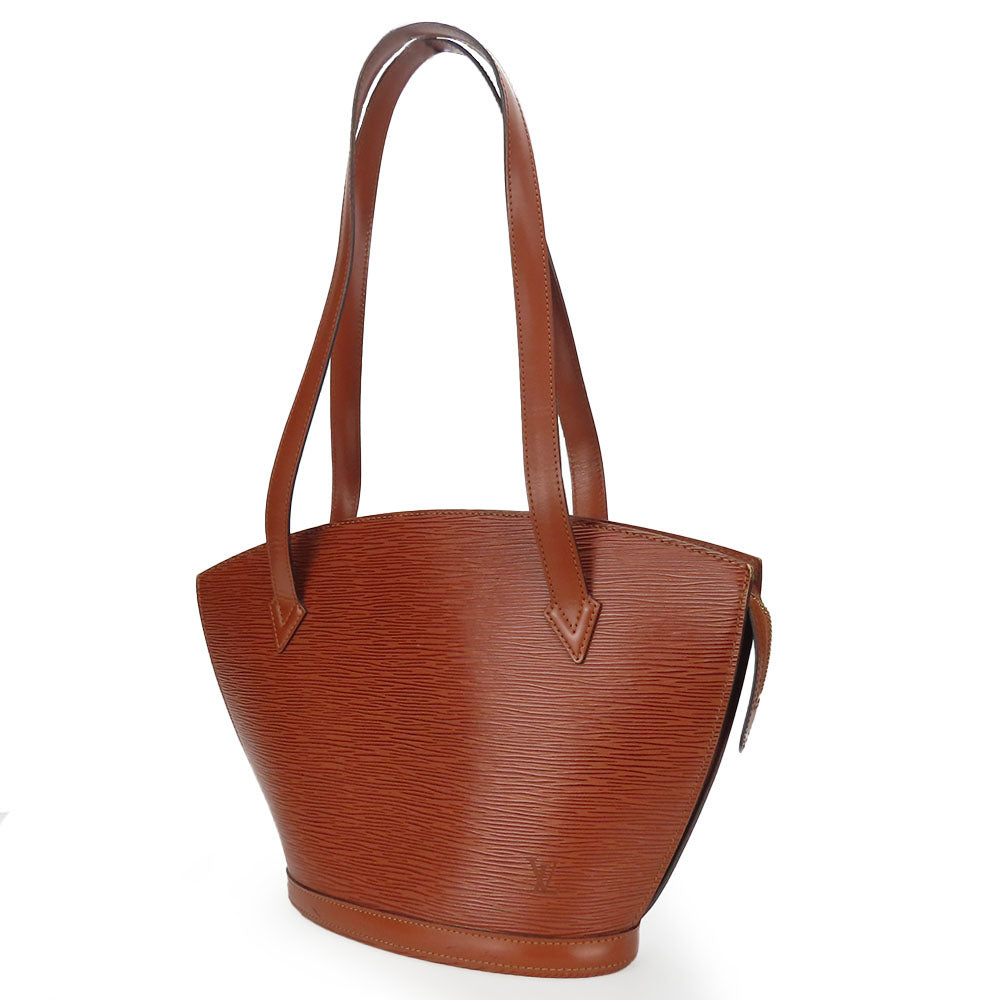 LOUIS VUITTON Tote Bag M52333 Epi Leather Brown Sun jack shopping