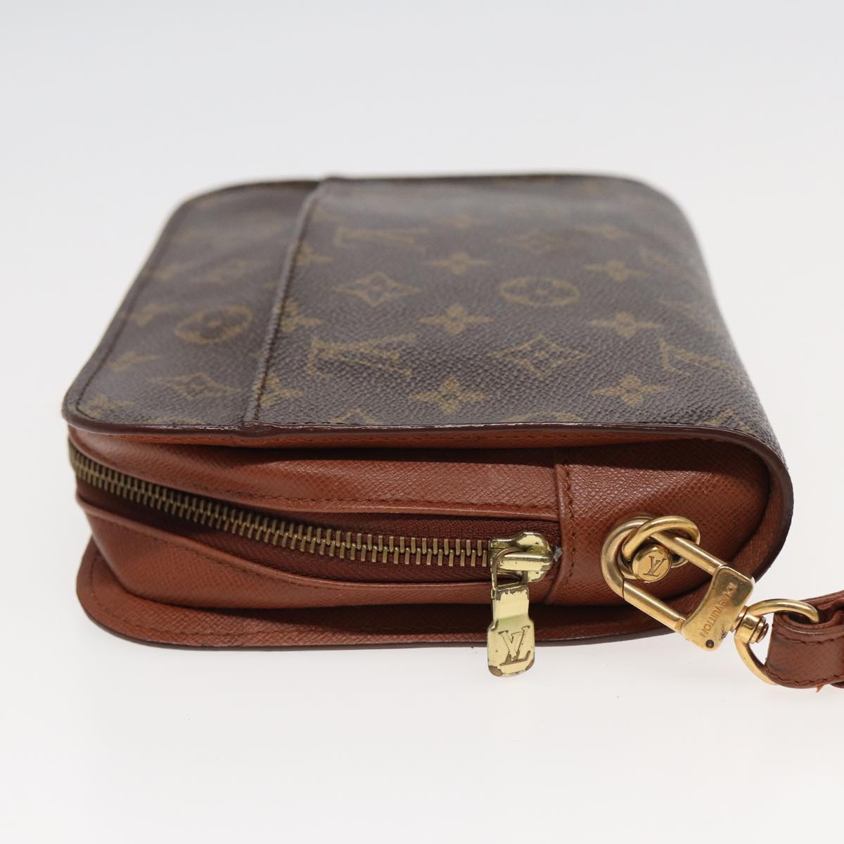 LOUIS VUITTON Monogram Orsay Clutch Bag M51790 LV Auth 82416