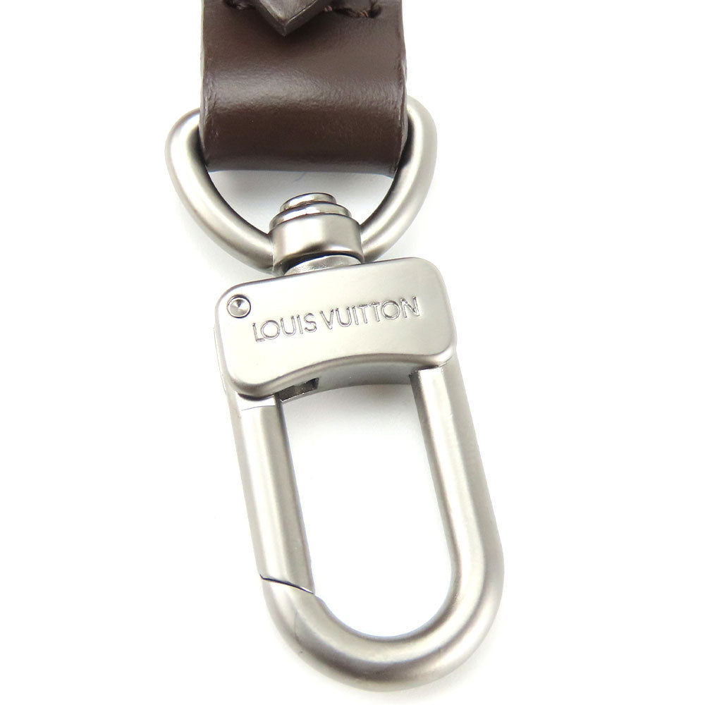 LOUIS VUITTON Shoulder strap leather Brown