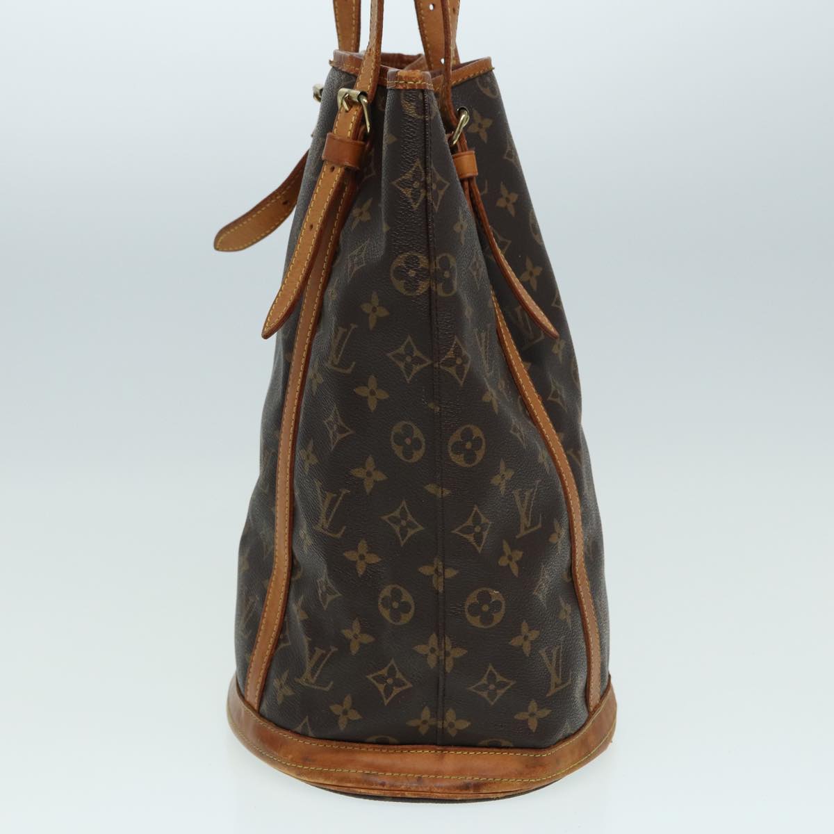 LOUIS VUITTON Monogram Bucket GM Shoulder Bag M42236 LV Auth 82464
