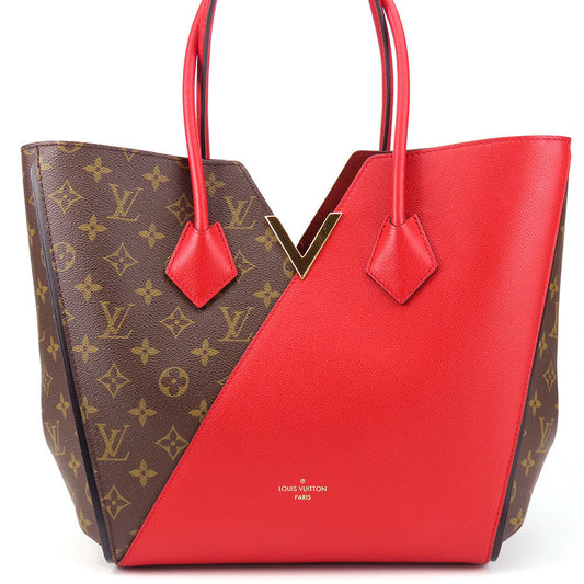 LOUIS VUITTON Tote Bag M40459 Monogram Red Kimono MM