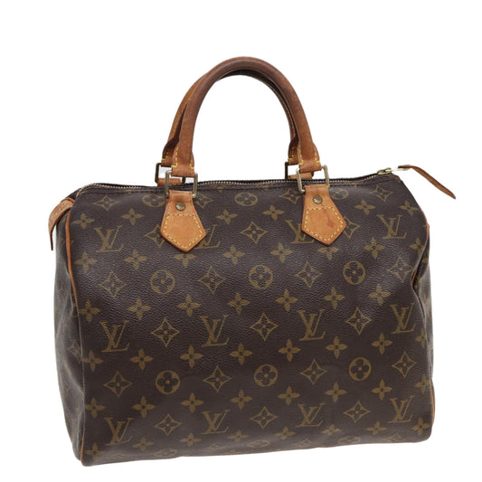 LOUIS VUITTON Monogram Hand Bag M41526 LV Auth 82546