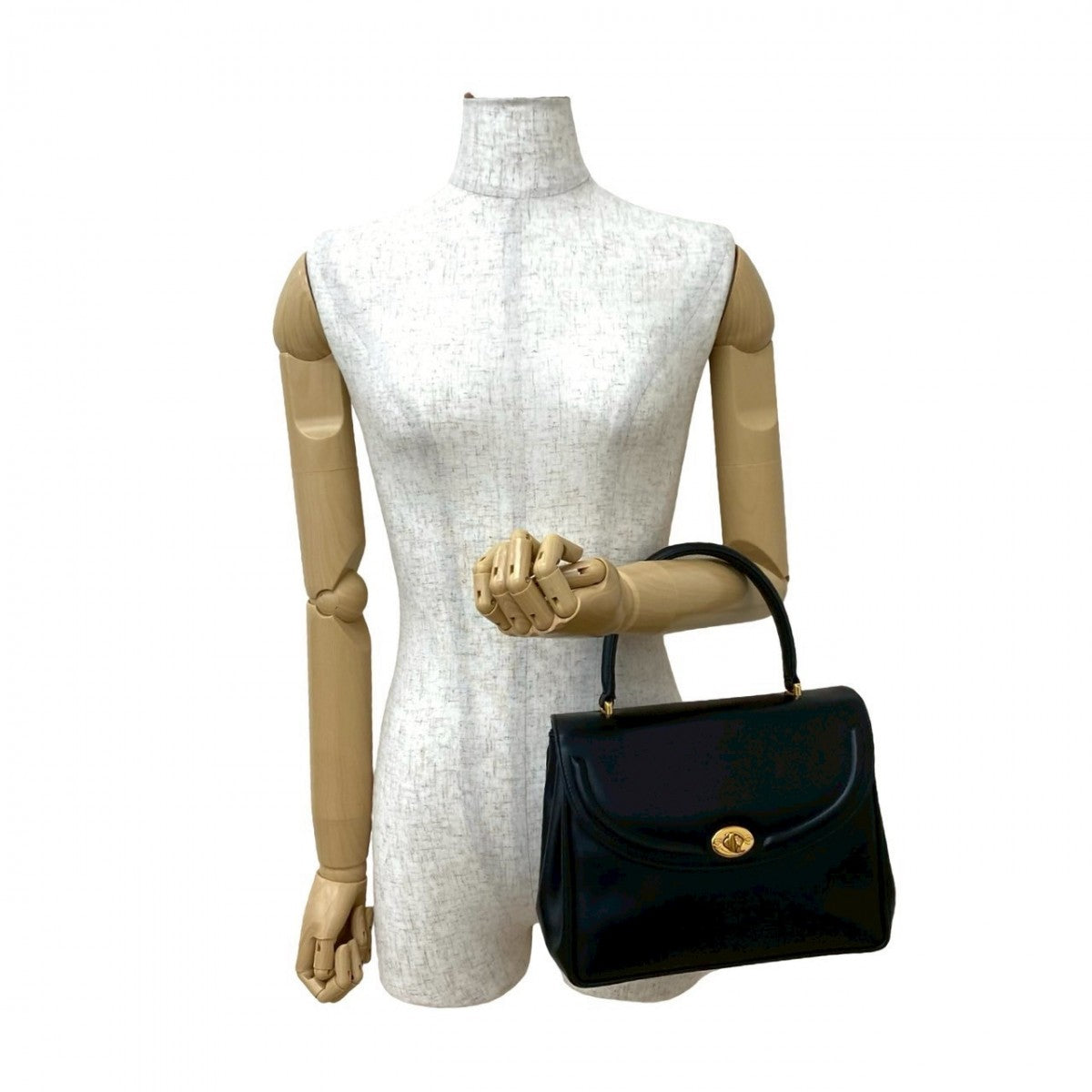 GUCCI Handbag Calfskin black