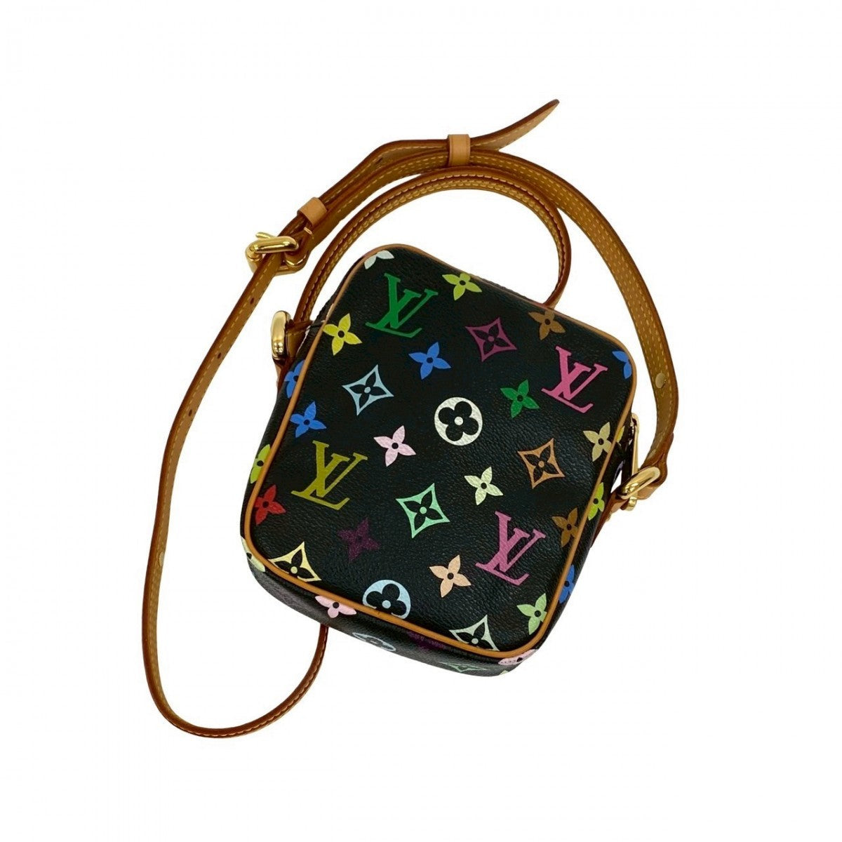 LOUIS VUITTON Shoulder Bag M40056 leather multicolor Monogram multicolor lift