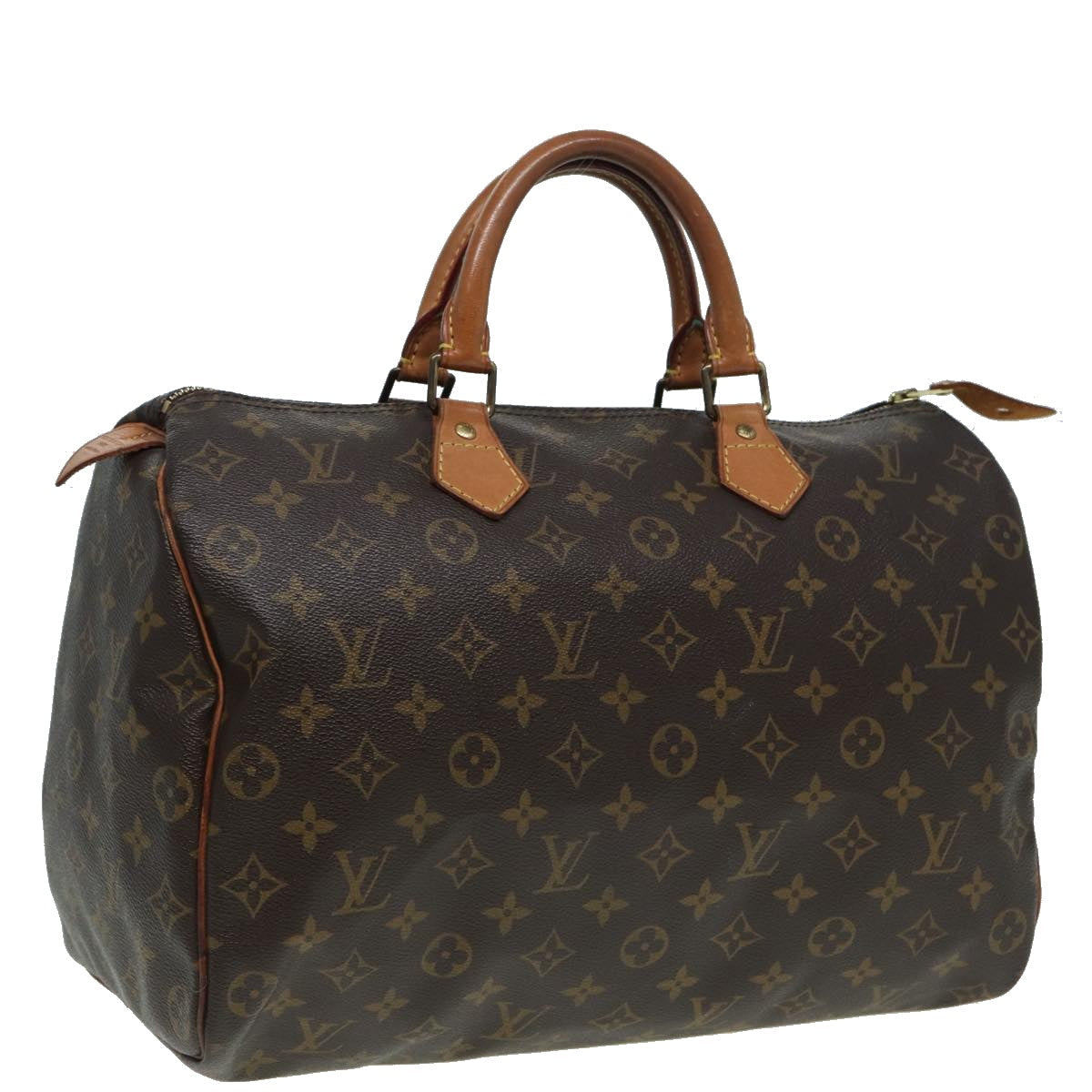 LOUIS VUITTON Monogram Hand Bag M41524 LV Auth 82656