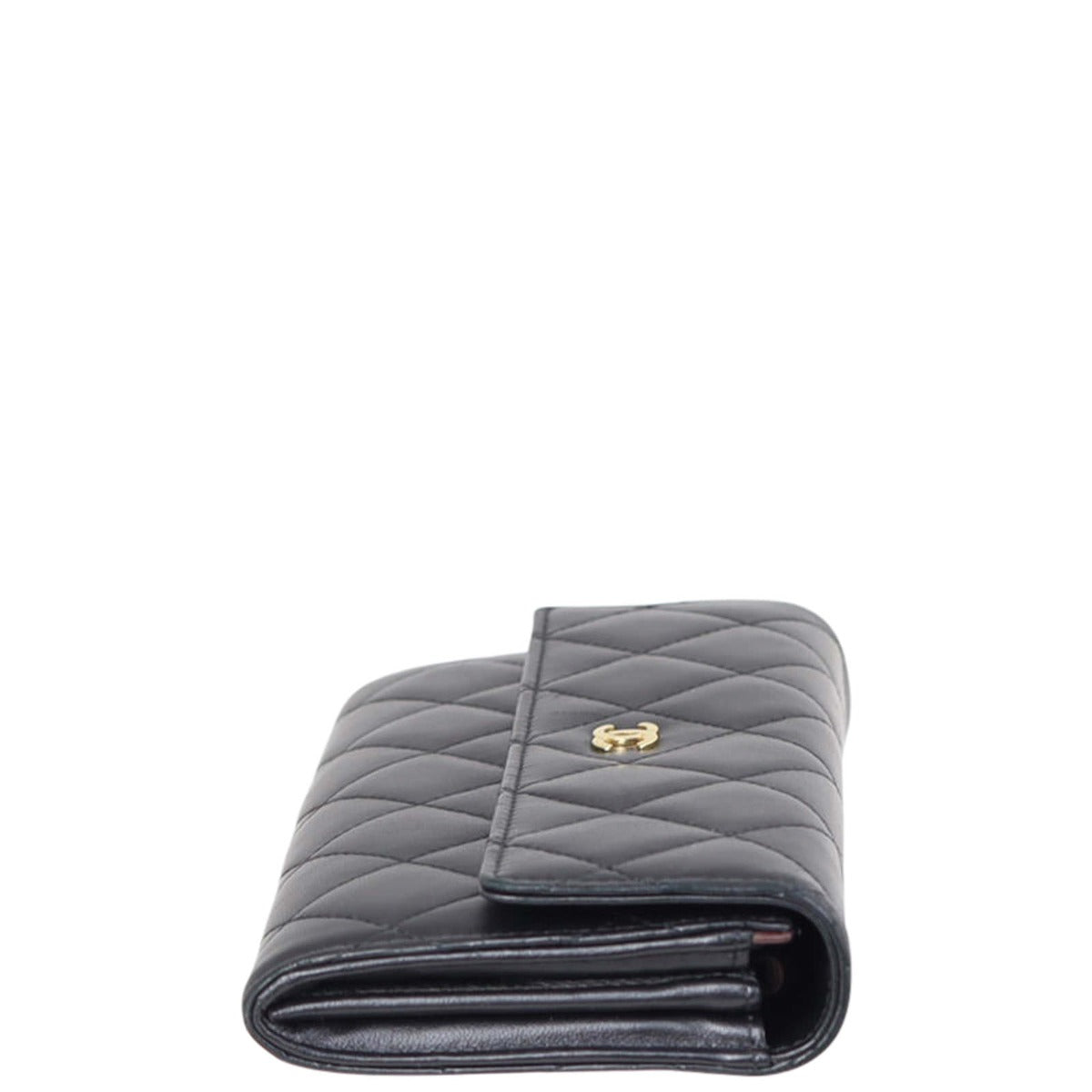 Chanel Classic Flap Long Wallet | Lambskin Gold Hardware