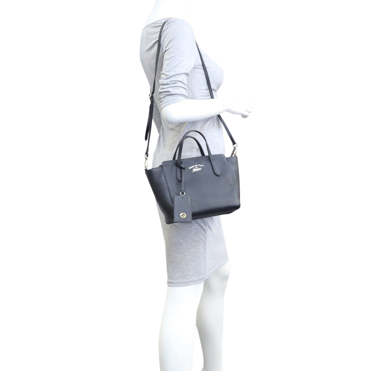 Gucci Swing Mini Leather Tote