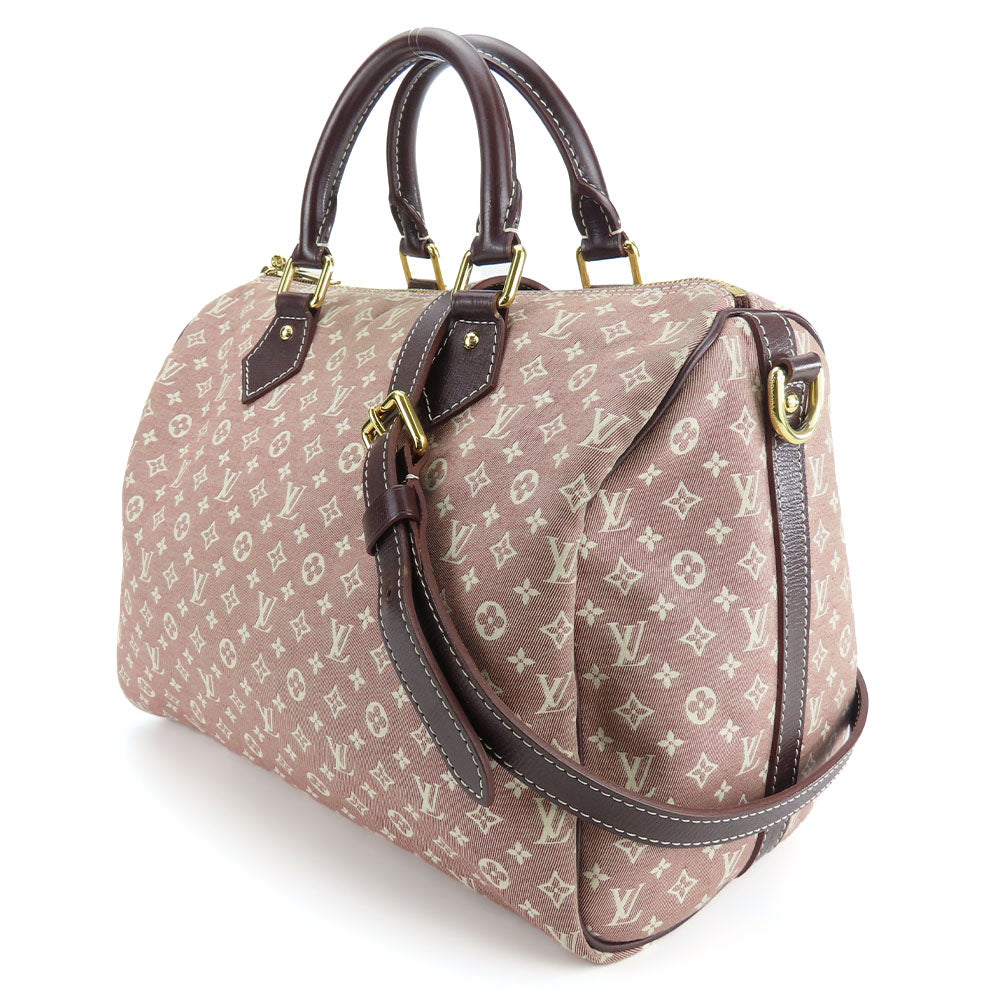 LOUIS VUITTON Handbag M56704 Monogram mini run Bordeauxtype bandouliere Speedy 30