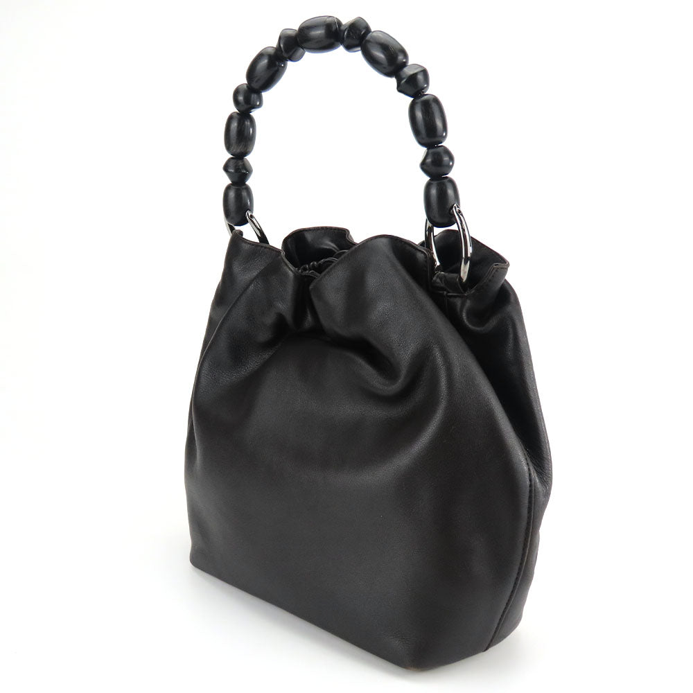 Christian Dior Handbag leather Dark brown type Women