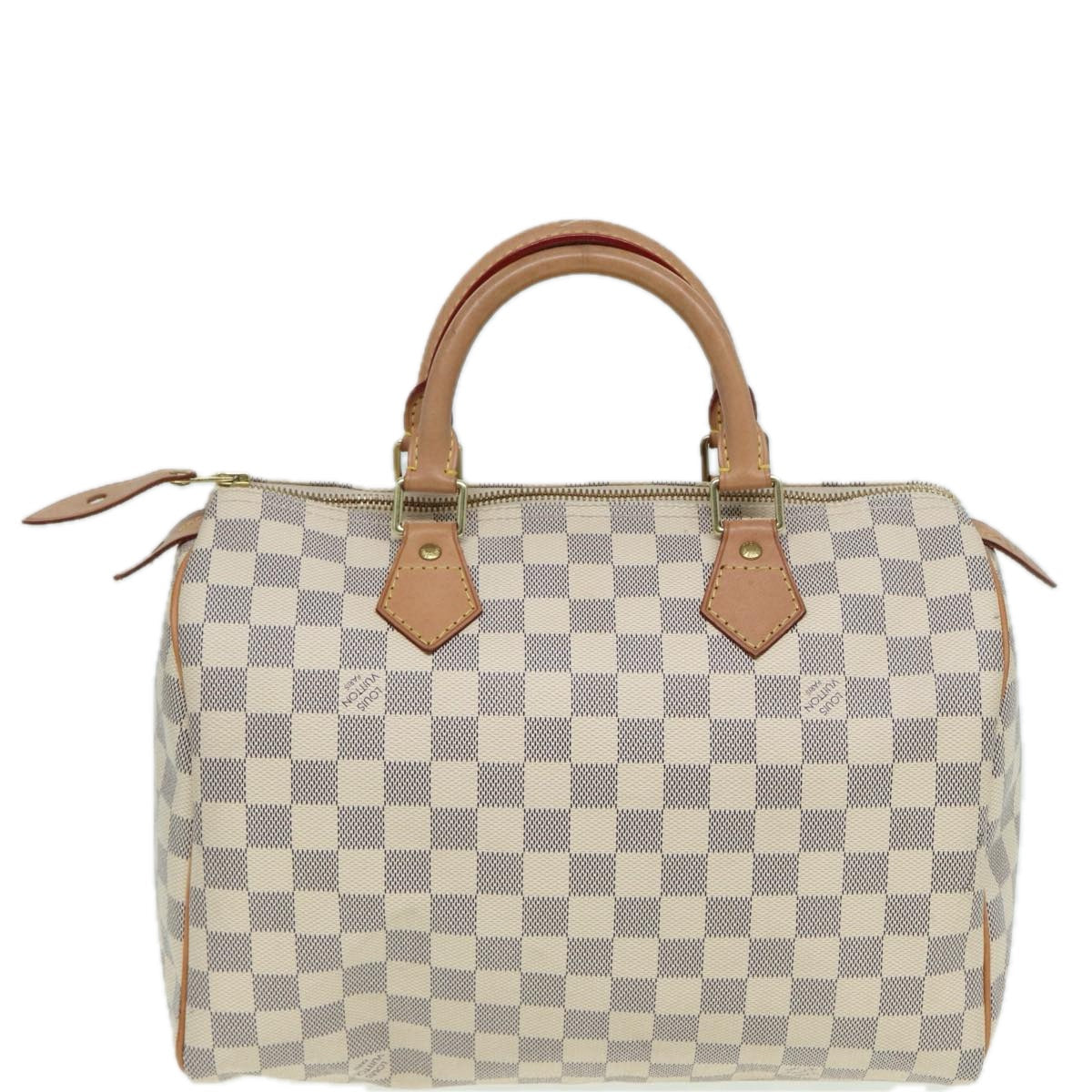 LOUIS VUITTON Damier Azur Hand Bag N41533 LV Auth 82725