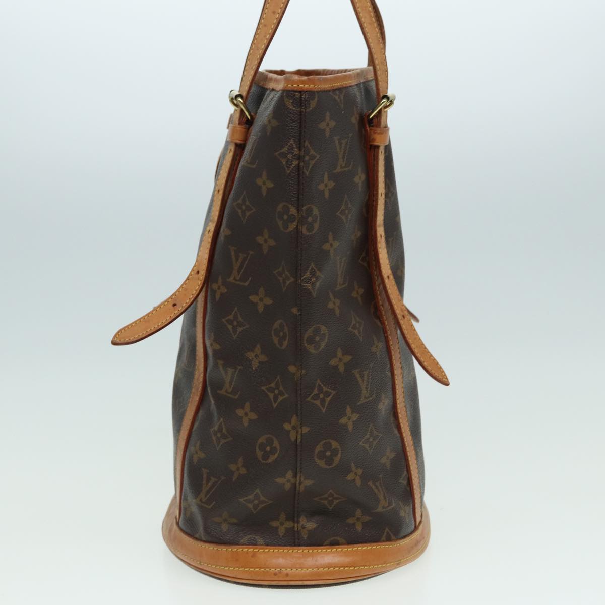 LOUIS VUITTON Monogram Bucket GM Shoulder Bag M42236 LV Auth 82790