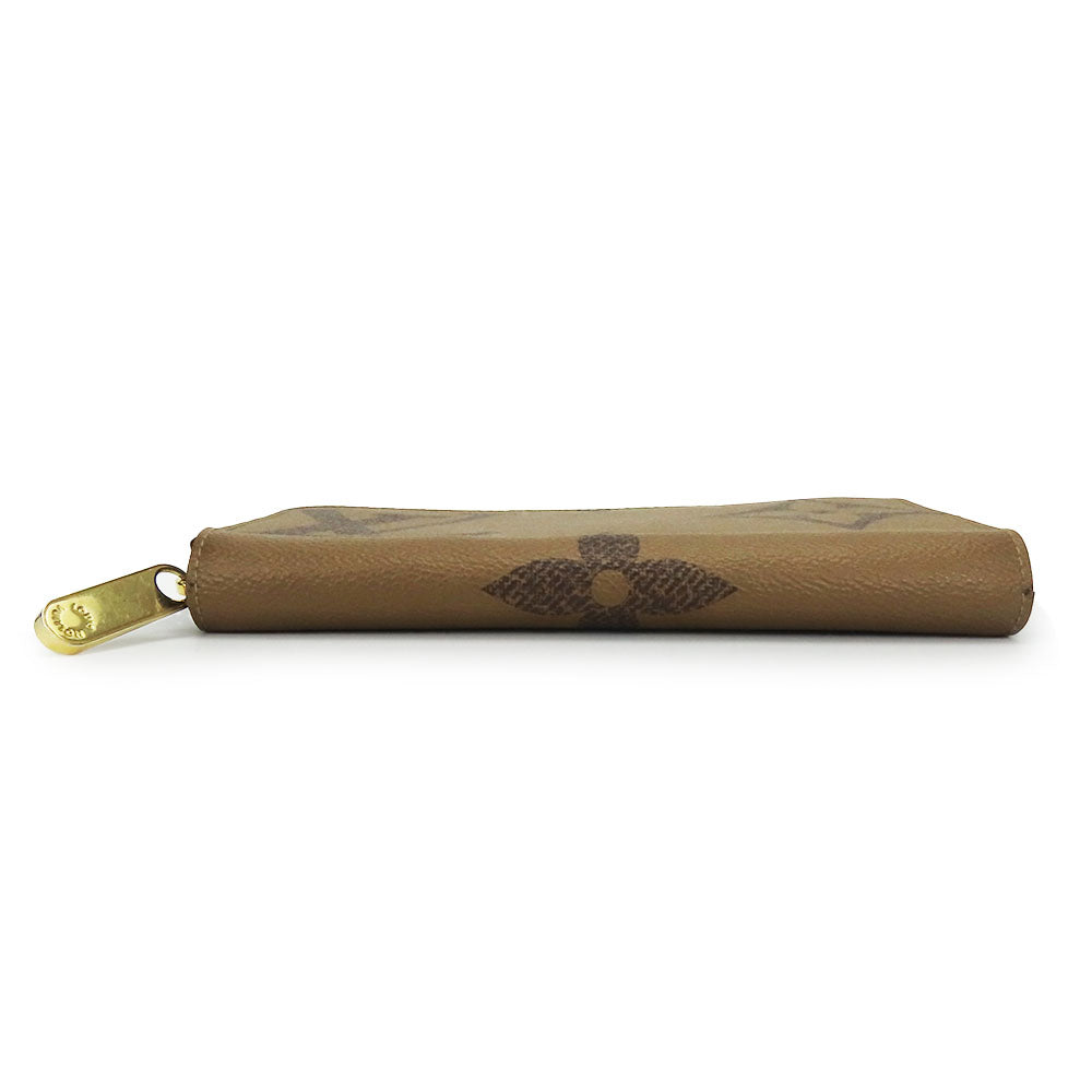 LOUIS VUITTON Long Wallet Purse M69353 Monogram Giant Reverse Brown Zippy wallet
