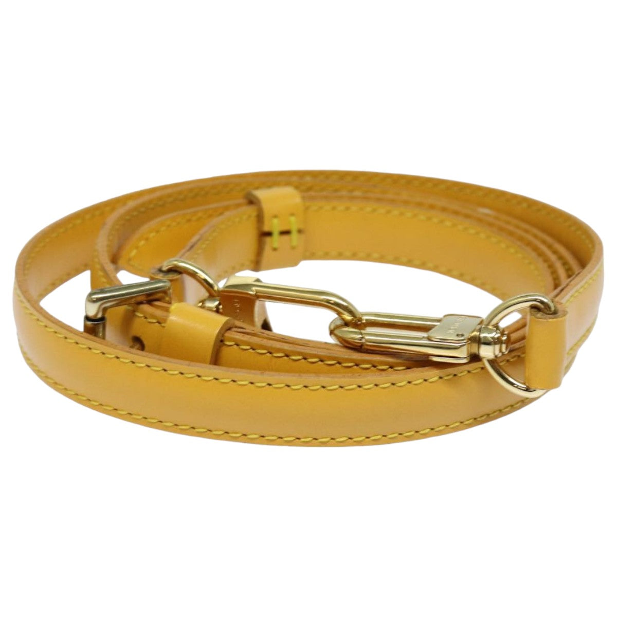 LOUIS VUITTON Epi Adjustable Shoulder Strap 37.4"-44.5" Yellow LV Auth 82911