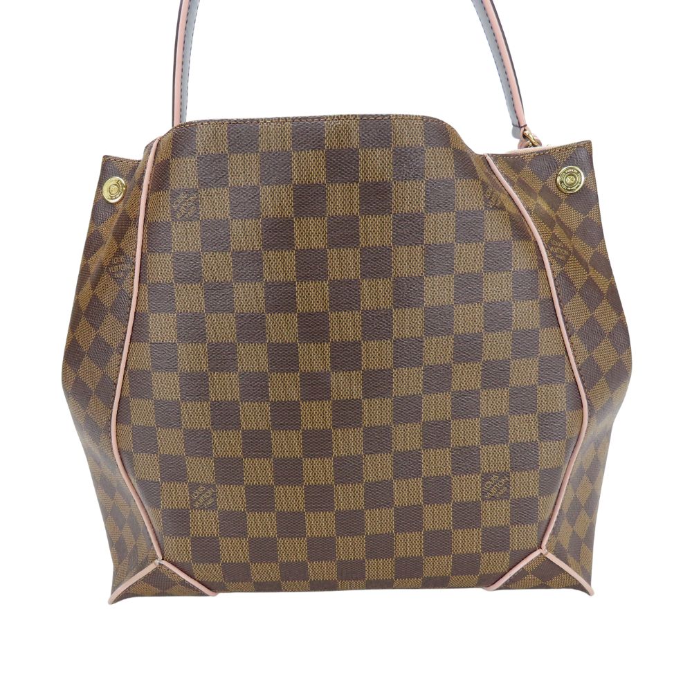 LOUIS VUITTON Shoulder Bag N41556 Damier Brown Kaisa Hobo