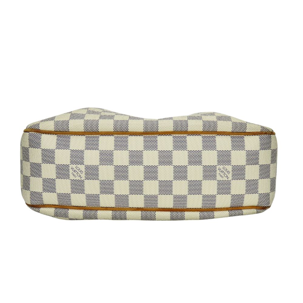 LOUIS VUITTON Shoulder Bag N41113 Damier Azur white Siracusa PM