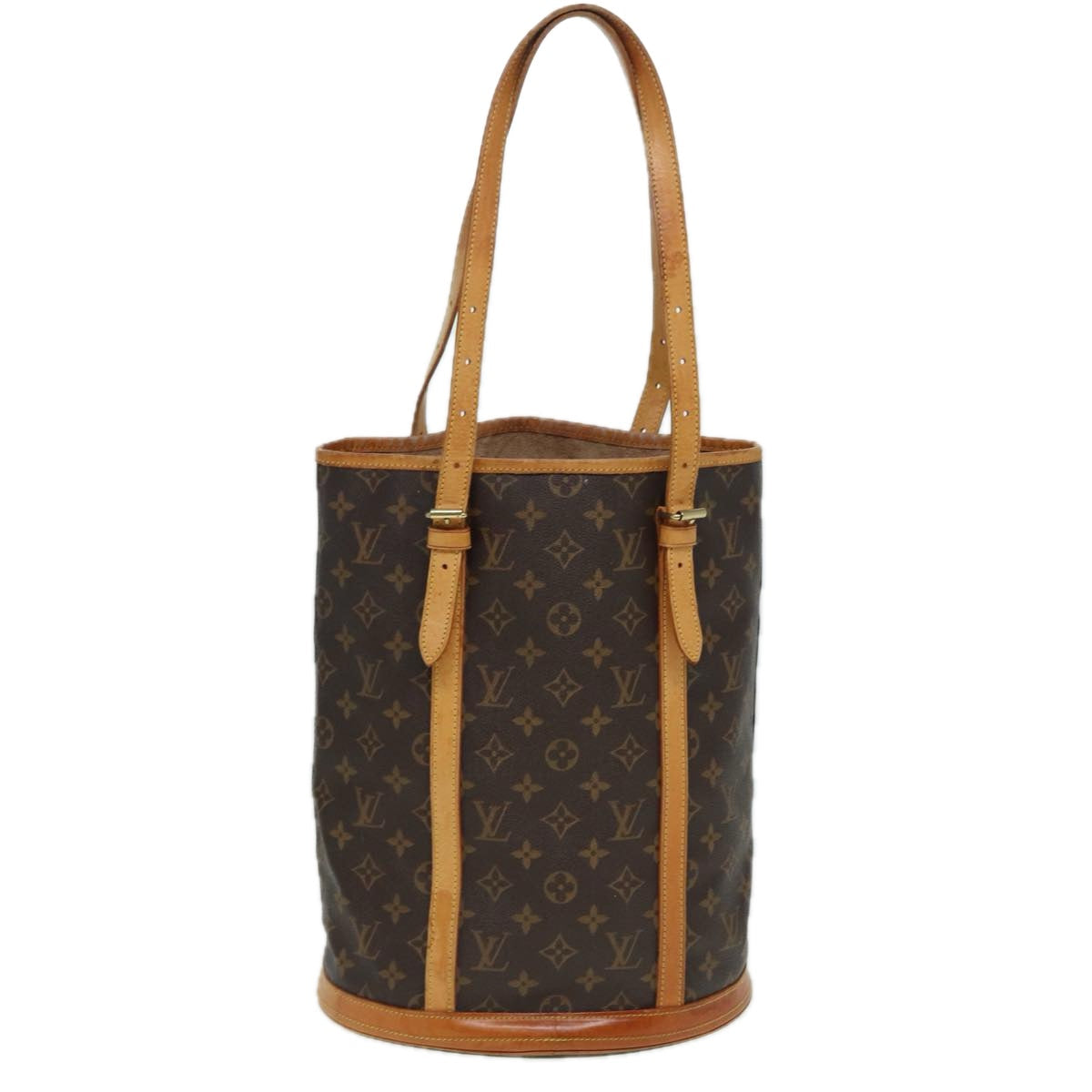 LOUIS VUITTON Monogram Bucket GM Shoulder Bag M42236 LV Auth 82972