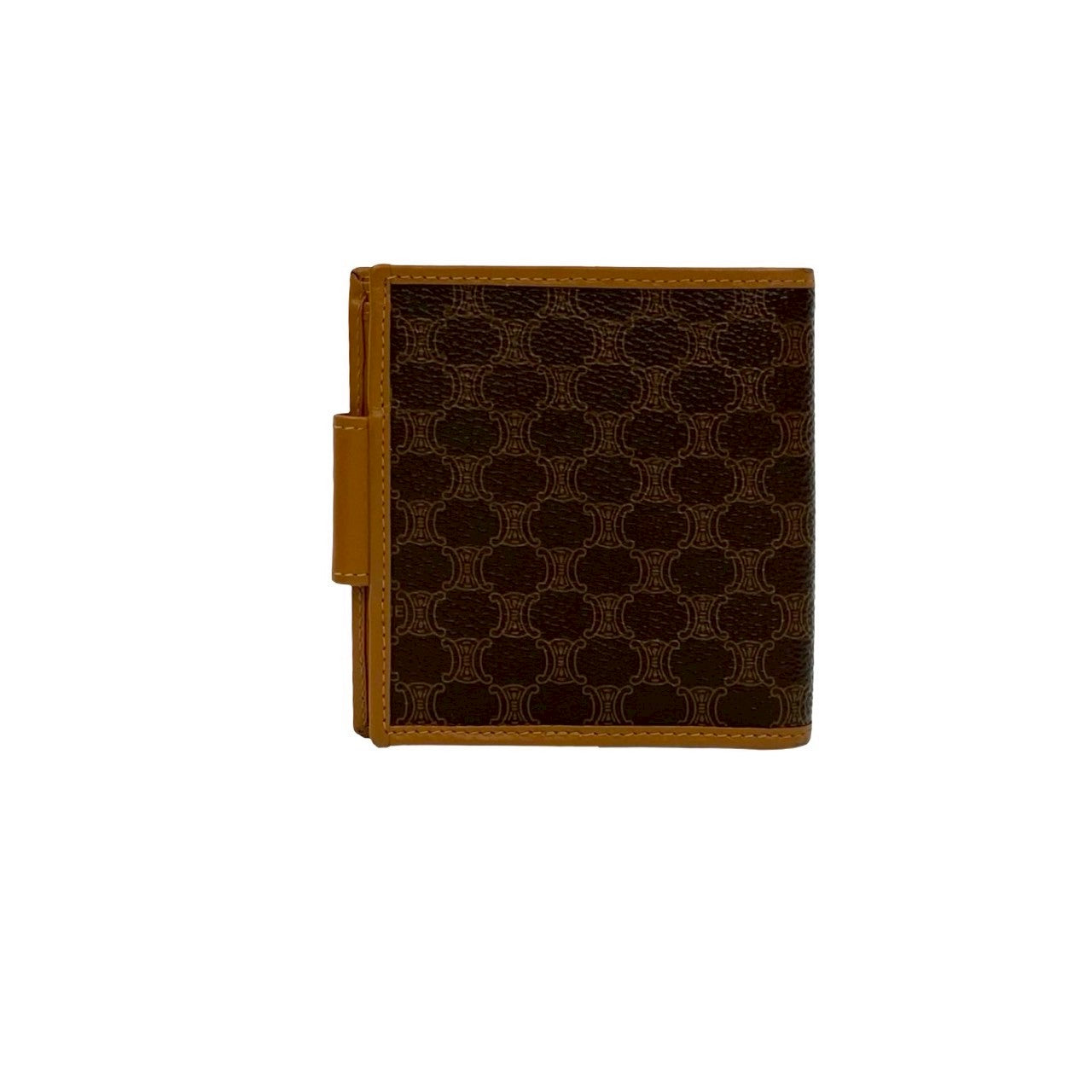 CELINE Bifold Wallet leather Brown