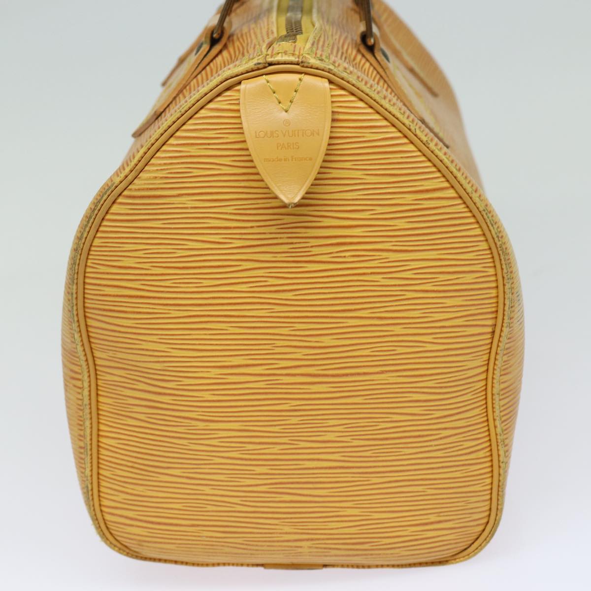 LOUIS VUITTON Epi Hand Bag Tassili Yellow M43019 LV Auth 83026