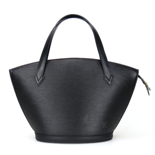 LOUIS VUITTON Tote Bag M52272 Epi Leather black Sun jack