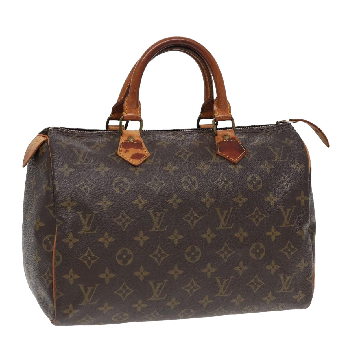 LOUIS VUITTON Monogram Hand Bag M41526 LV Auth 83078