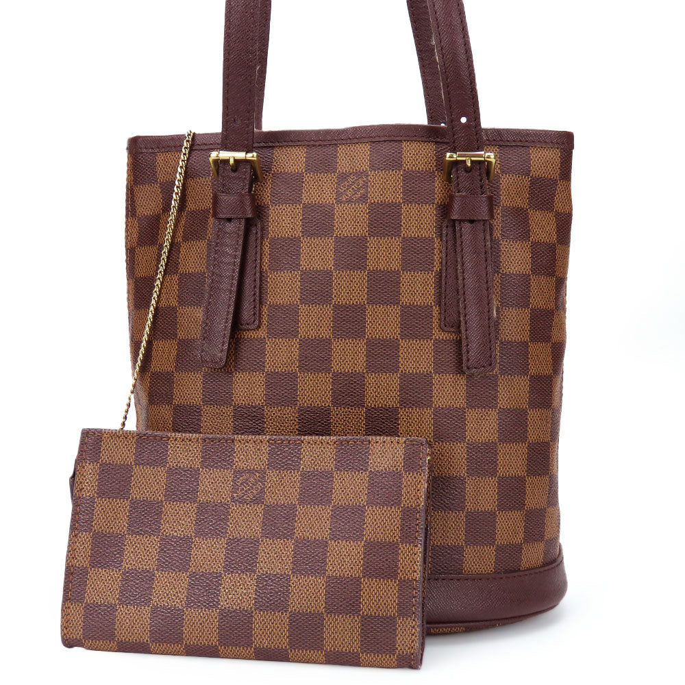 LOUIS VUITTON Tote Bag N42240 Damier Brown Male