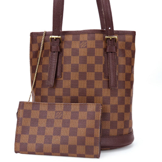 LOUIS VUITTON Tote Bag N42240 Damier Brown Male