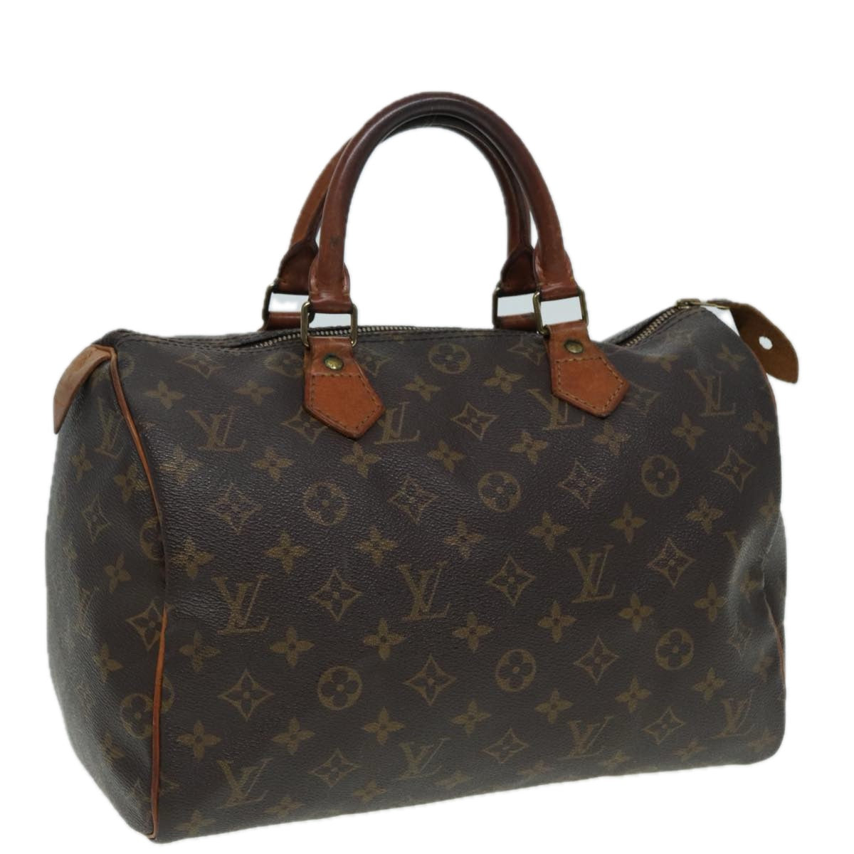 LOUIS VUITTON Monogram Hand Bag M41526 LV Auth 83104