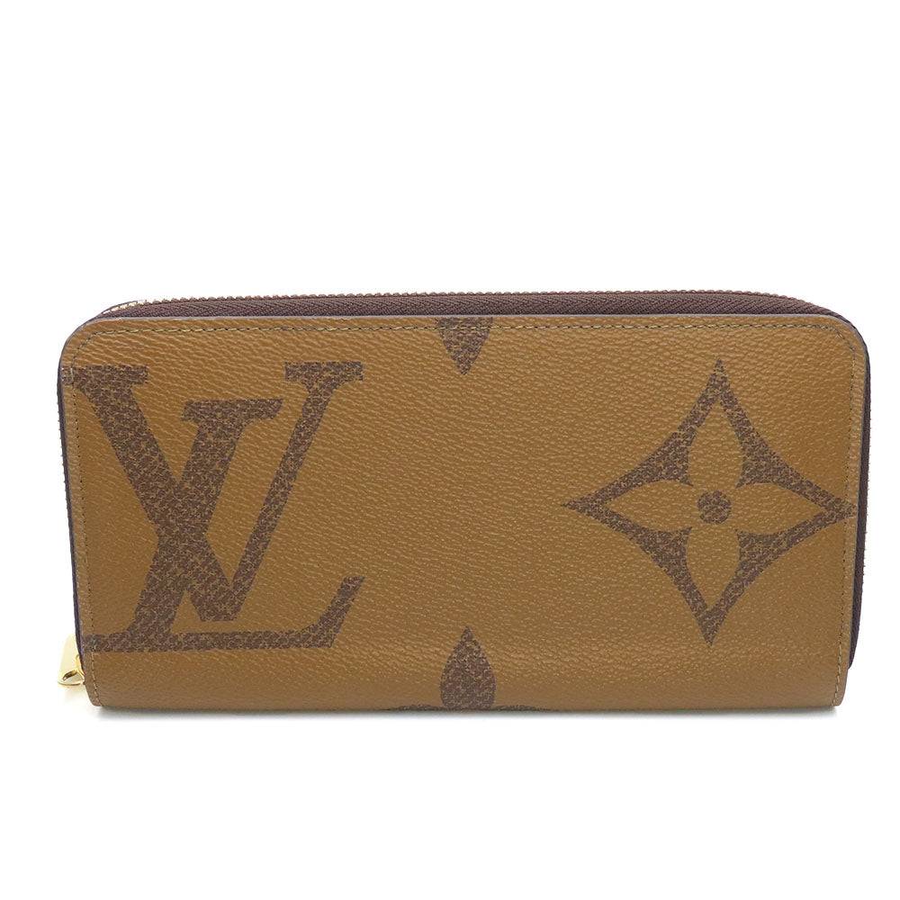 LOUIS VUITTON Long Wallet Purse M69353 Monogram reverse Brown Zippy wallet