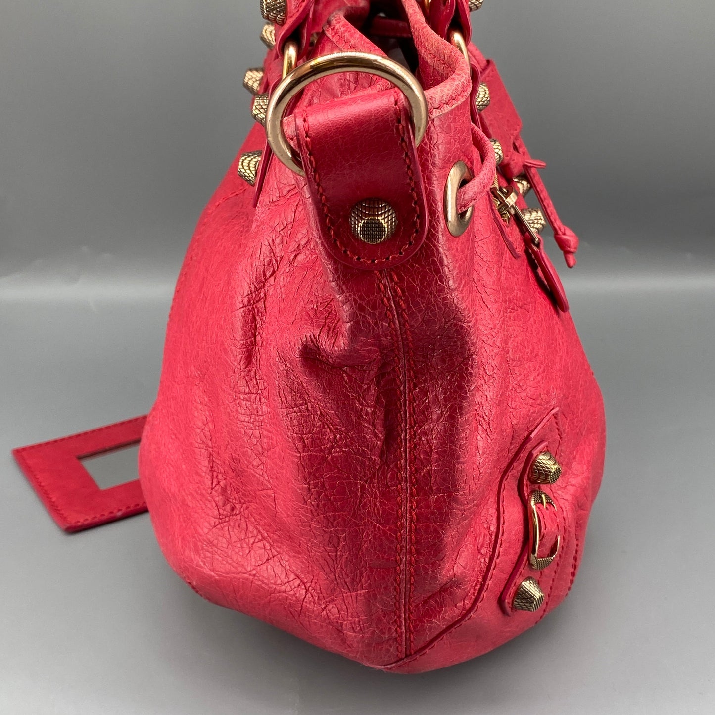 Balenciaga Giant Pompon Bag Pink