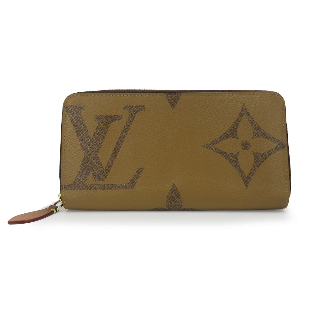 LOUIS VUITTON Long Wallet Purse M69353 Monogram reverse Brown Zippy wallet
