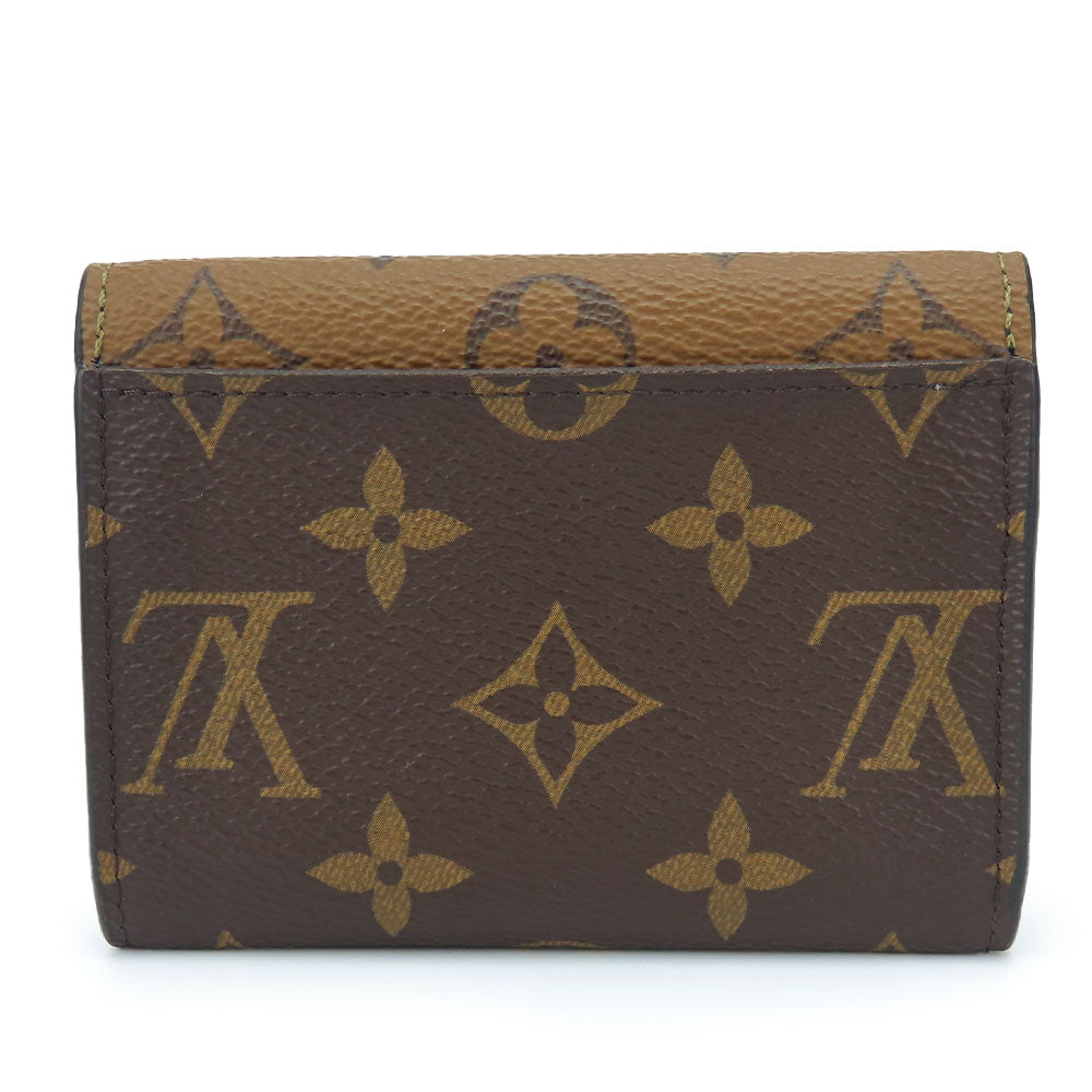 LOUIS VUITTON Bifold Wallet M82333 Monogram reverse Brown Portefeuille Rosalie