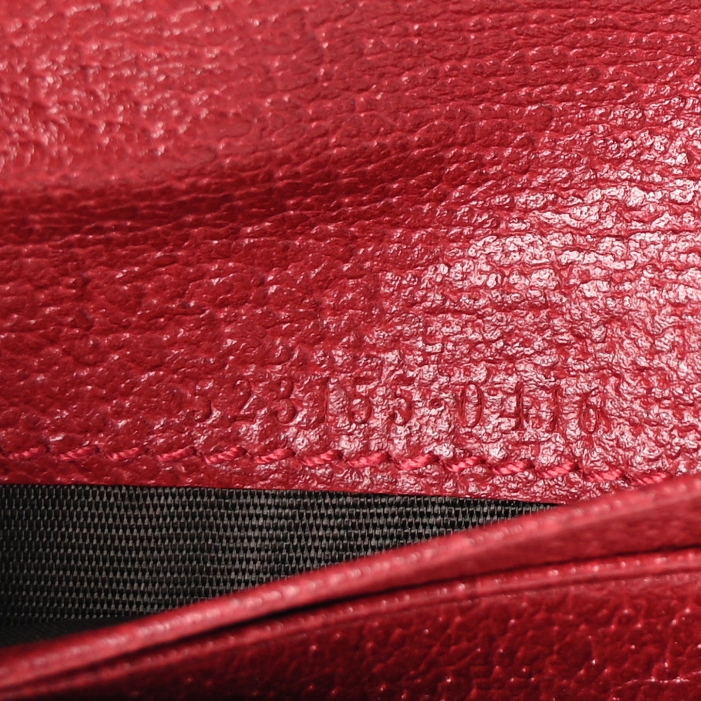 Gucci GG Supreme Monogram Flora Web Ophidia Card Case Red