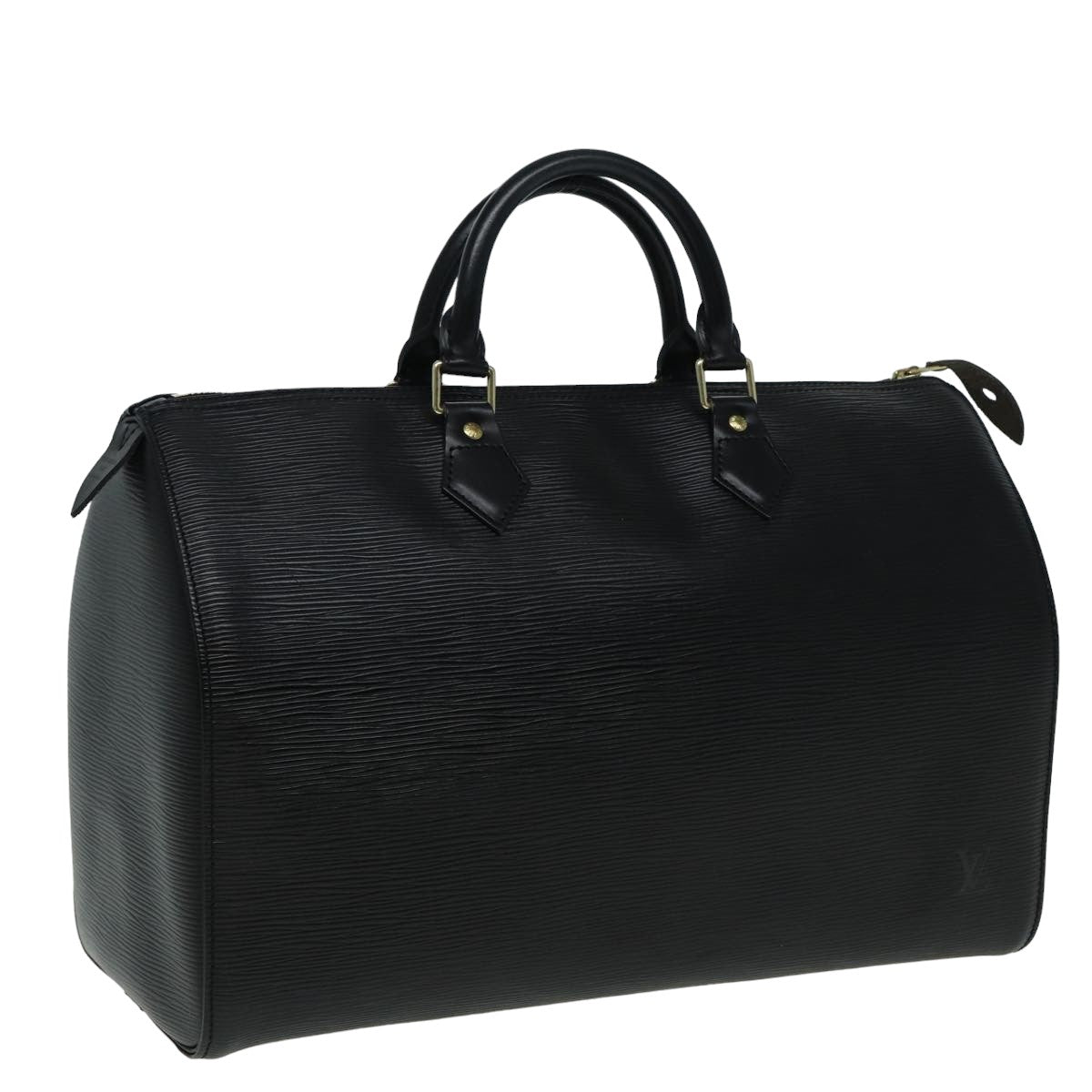 LOUIS VUITTON Epi Hand Bag Black M42992 LV Auth 83272