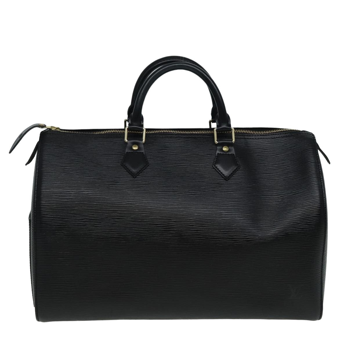 LOUIS VUITTON Epi Hand Bag Black M42992 LV Auth 83272