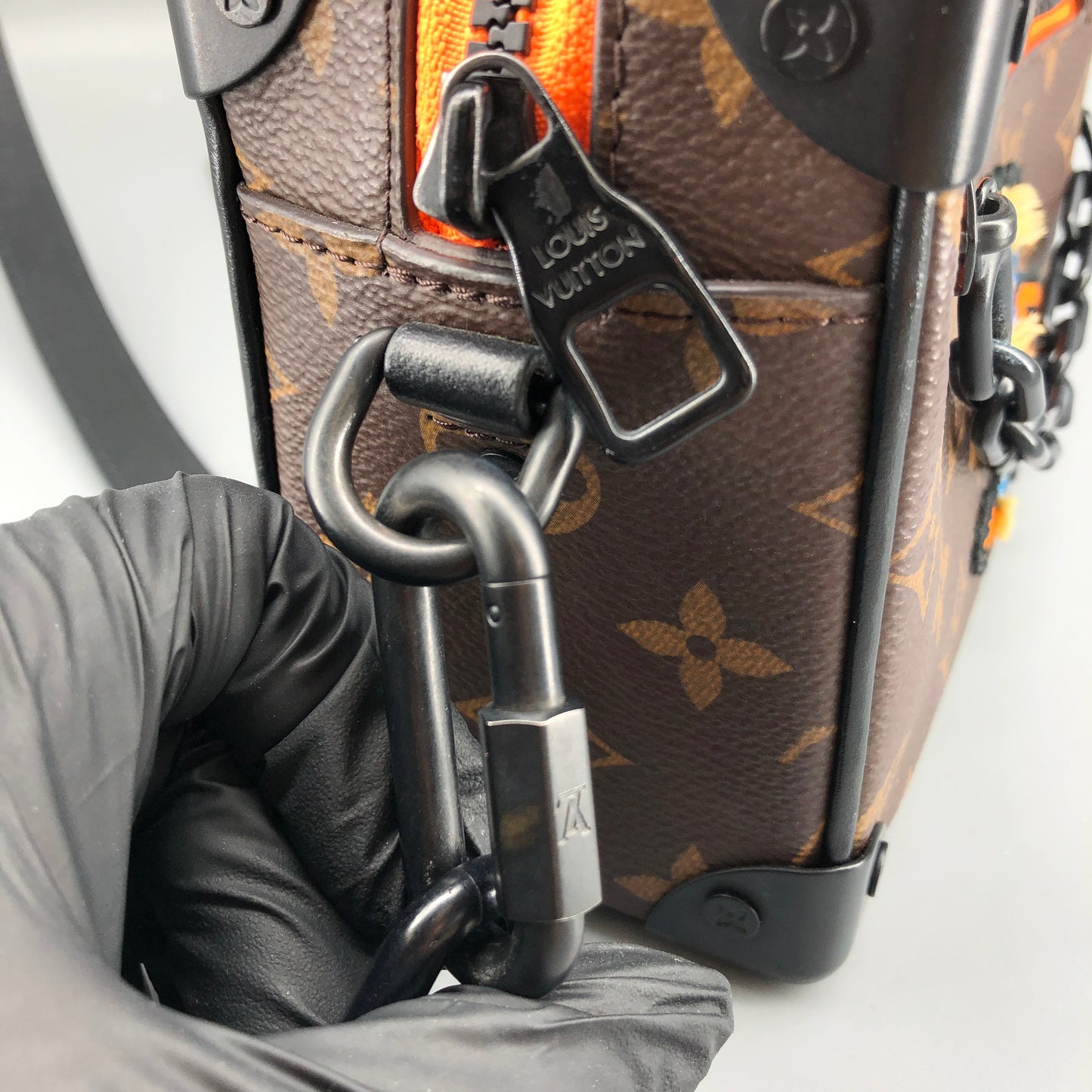Louis Vuitton Monogram Friends Mini Soft Trunk Bag Brown