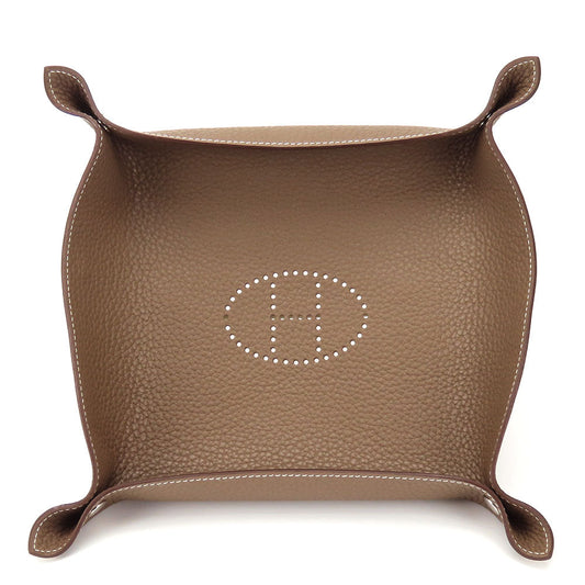 HERMES Other accessories Taurillon Clemence Etope Vidoposch Accessory tray unisex(Unisex) Used