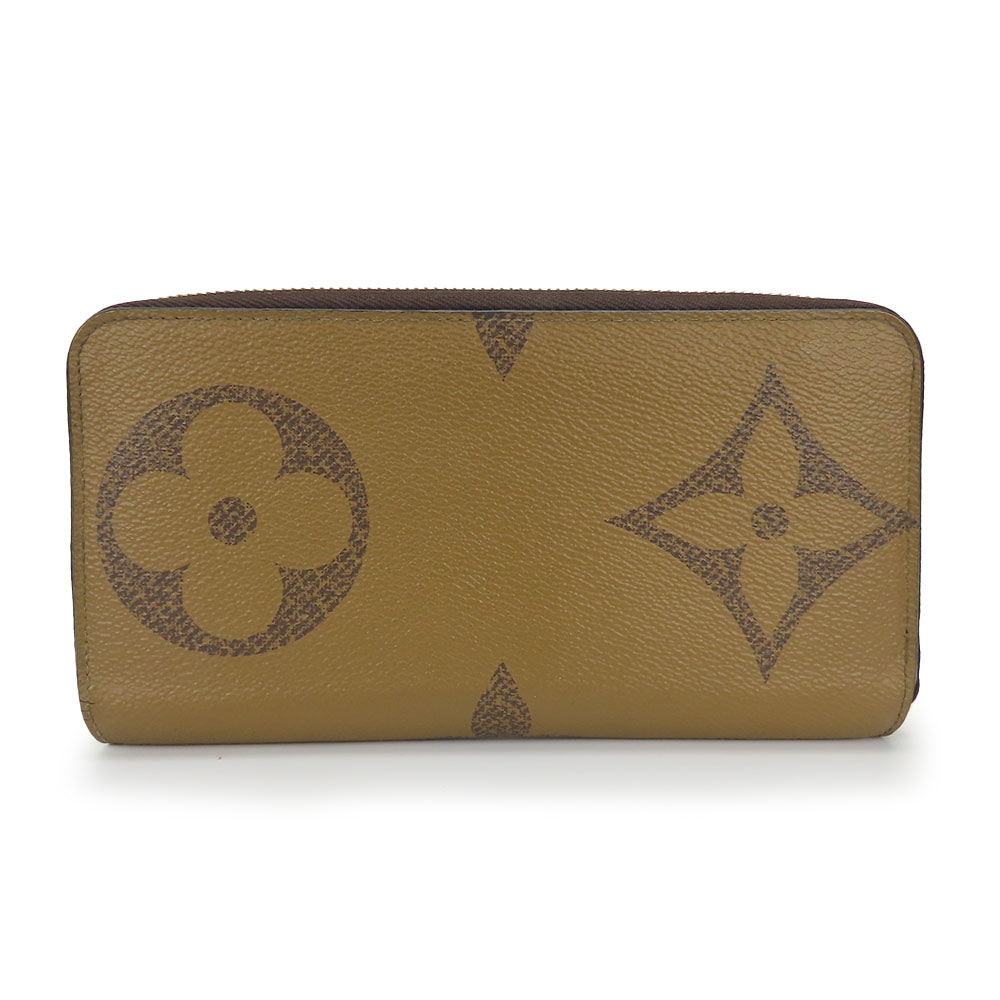 LOUIS VUITTON Long Wallet Purse M69353 Monogram reverse Brown Zippy wallet