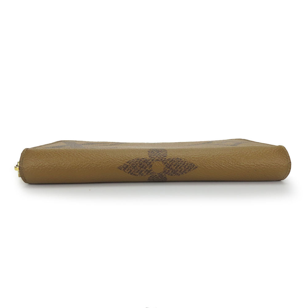 LOUIS VUITTON Long Wallet Purse M69353 Monogram reverse Brown Zippy wallet