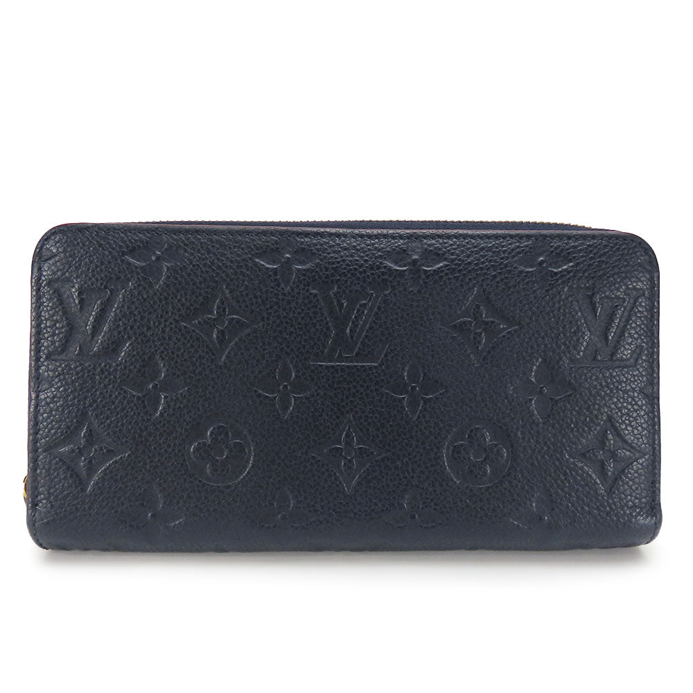 LOUIS VUITTON Long Wallet Purse M62121 Monogram Ann Platt Marine Rouge Zippy wallet