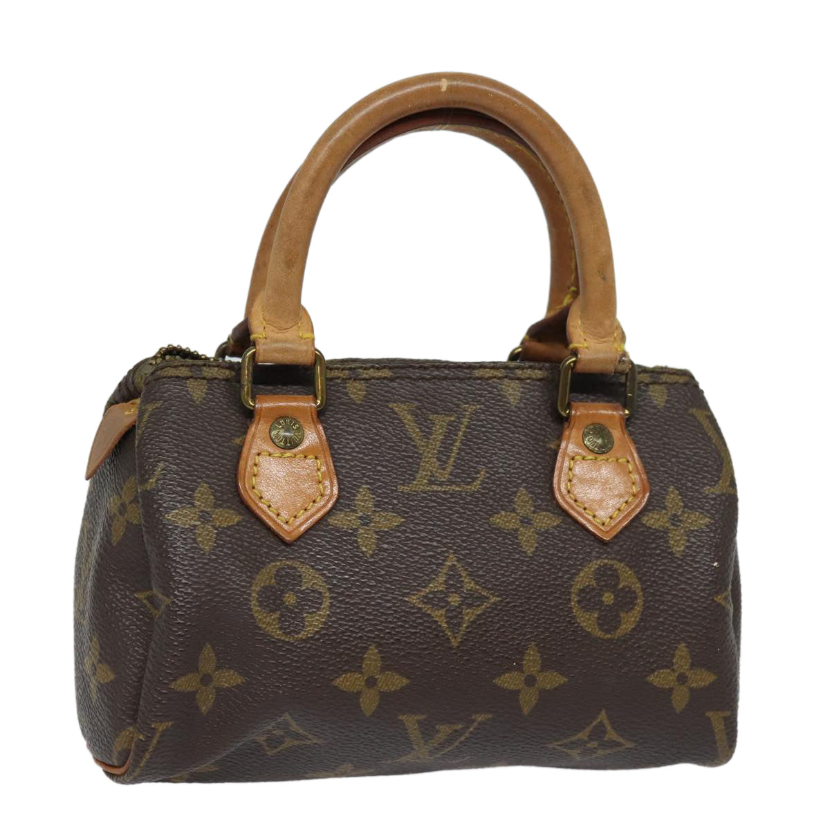 LOUIS VUITTON Monogram Mini Hand Bag M41534 LV Auth 83523